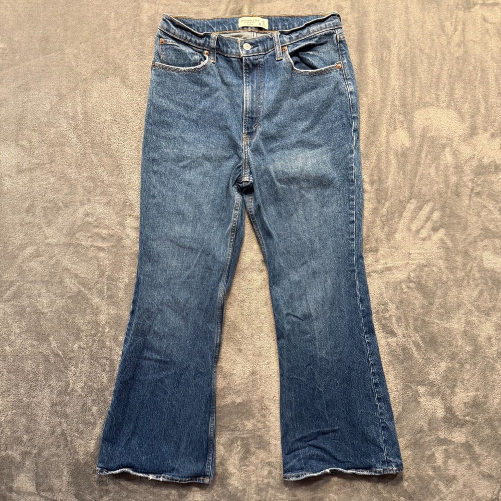 Abercrombie & Fitch Womens 30/10S Vintage Flare High Rise Jeans